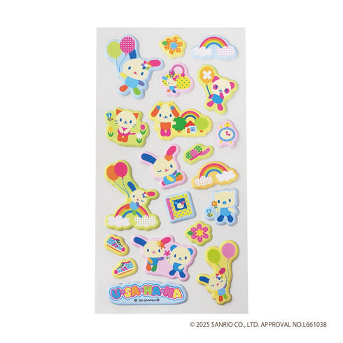 『ウサハナ』ぷくぷくシール【202508再販】